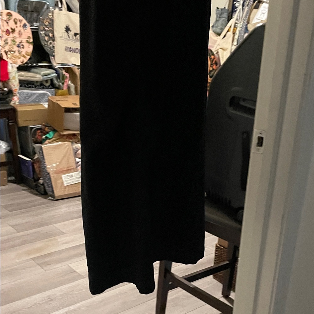 Source Unknown Black Dress with Colorful Embroidery - Picture 8 of 9